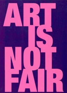 Art is not fair