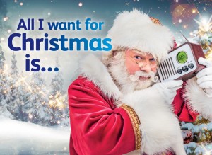 All I want for Christmas is….(Sky Radio)