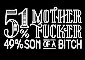 51% Motherfucker