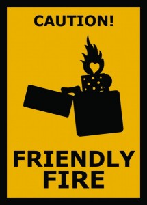 Friendly fire