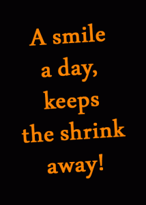 A smile a day…