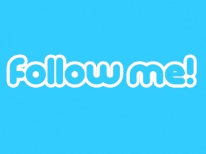 Follow me (Twitter style)
