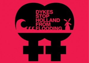 Dykes stop Holland from flooding
