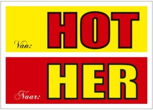 Van: Hot Naar: Her