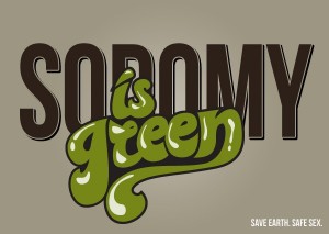 Sodomy is green