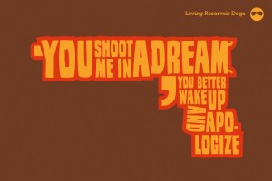 You shoot me in a dream