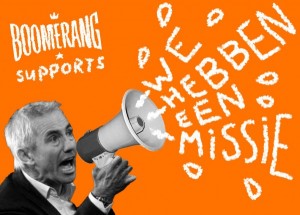 Boomerang Supports Oranje – Bert van Marwijk