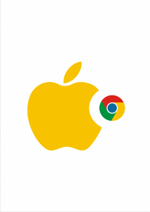 Google and Apple Pacman