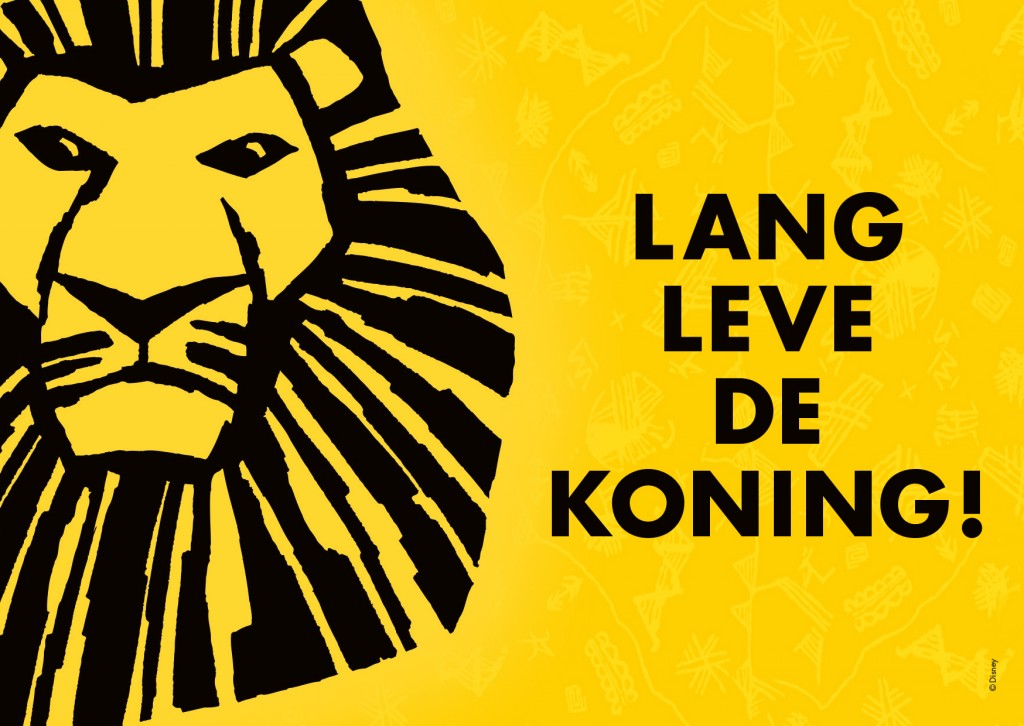 Lang Leve De Koning! (Stage Entertainment ) Boomerang Cards
