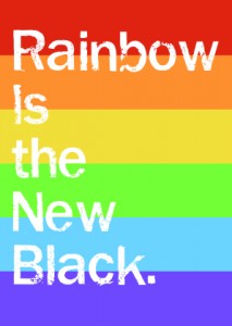 Rainbow is the new black (Netflix)
