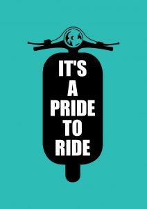 it’s a pride to ride (deliveroo)