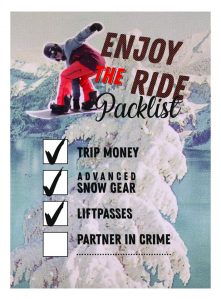 enyoj the ride packlist (protest)