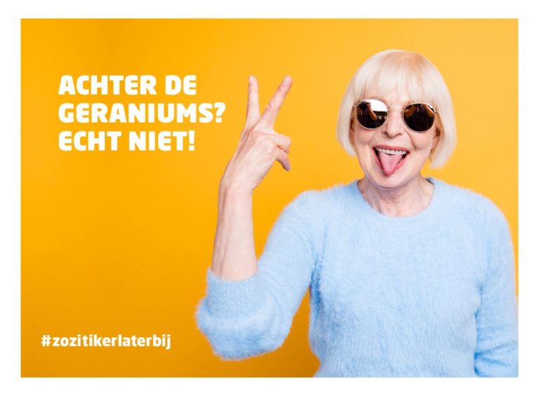 Achter de geraniums? Echt niet! (Fnv) - Boomerang Cards