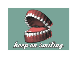 Keep on smiling (ki-mono) (crisiskaart 3)