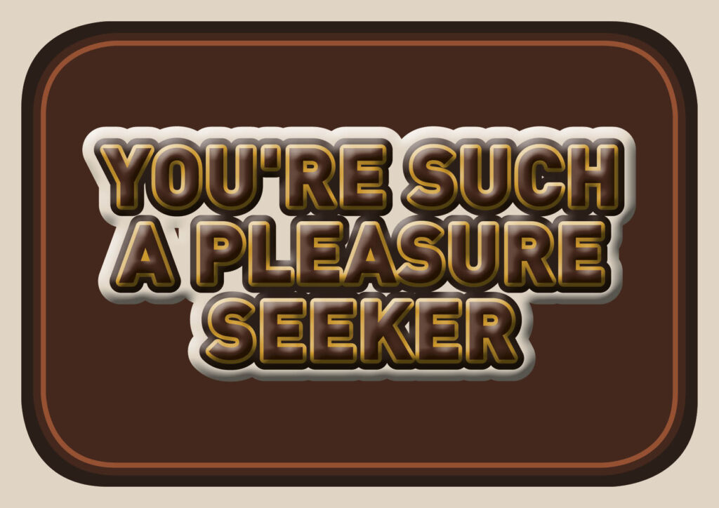 Pleasure Seeker Boomerang Cards 5805